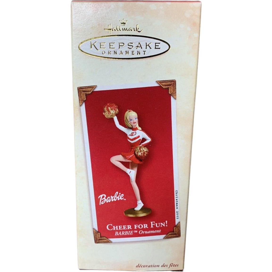 2002 Cheer for Fun! Hallmark Ornament (Barbie) QXI8306