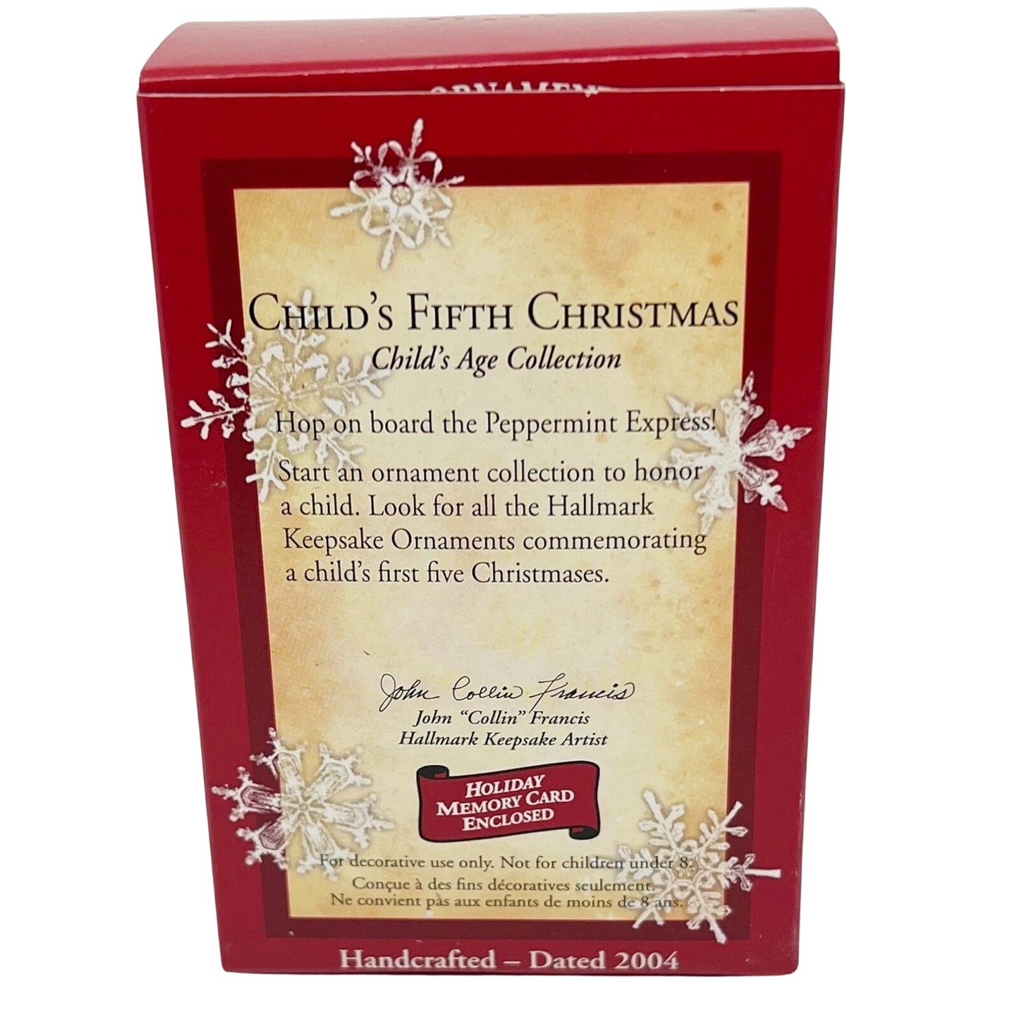 2002 Child's Fifth Christmas (Child's Age Collection)