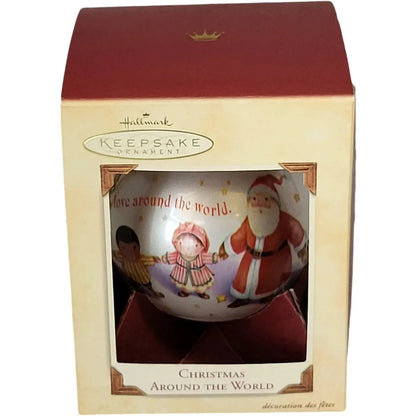 2002 Christmas Around the World Hallmark Ornament (Ball) QX8436