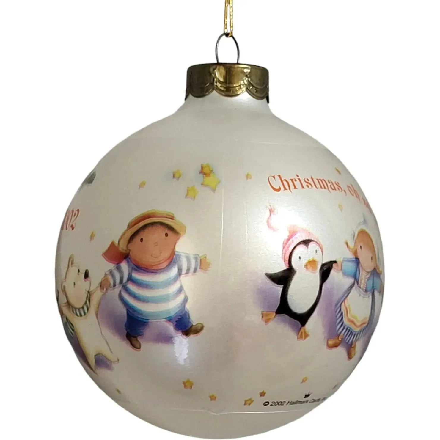 2002 Christmas Around the World Hallmark Ornament (Ball) QX8436