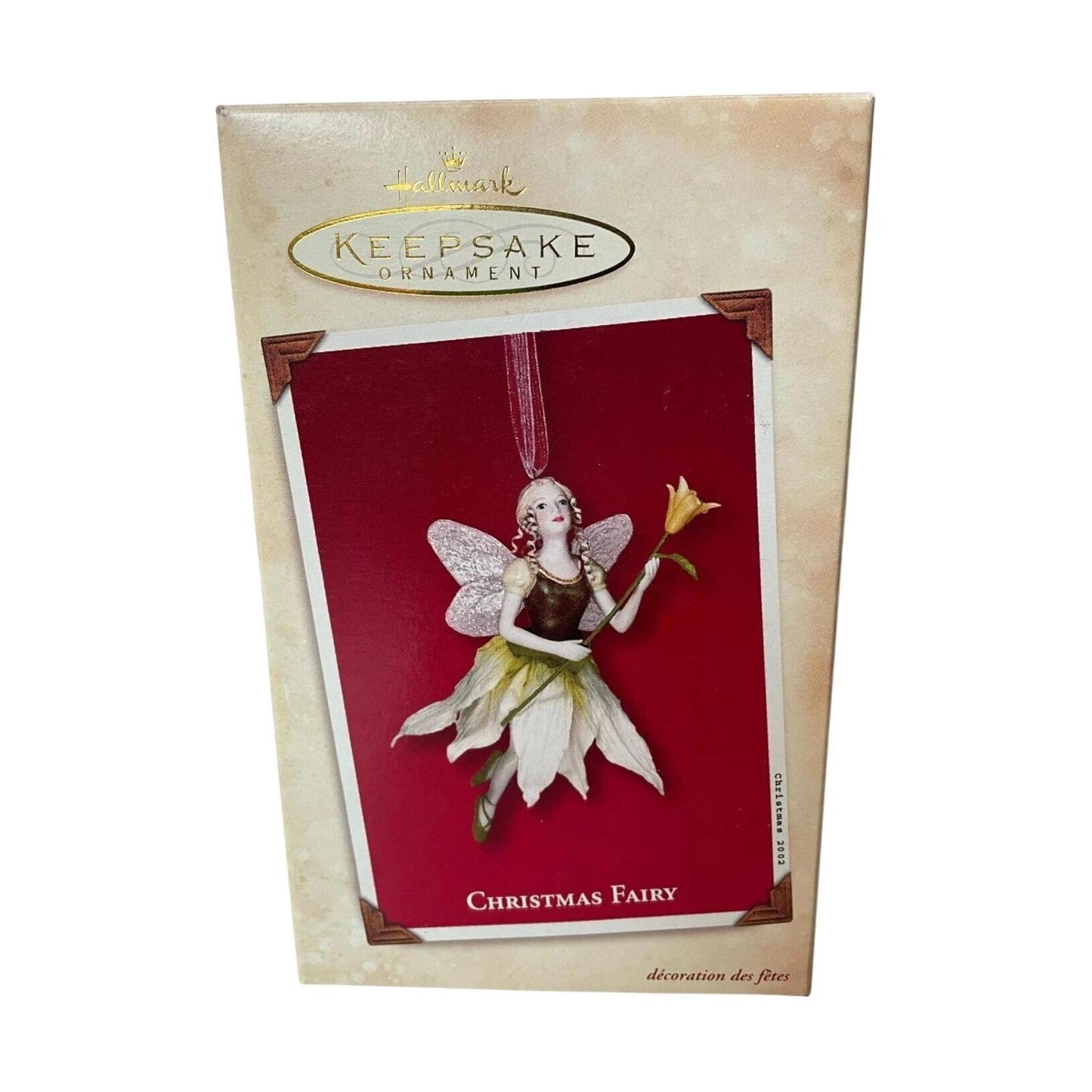 2002 Christmas Fairy Hallmark Ornament (Fairy Angel) QX8396 Image2