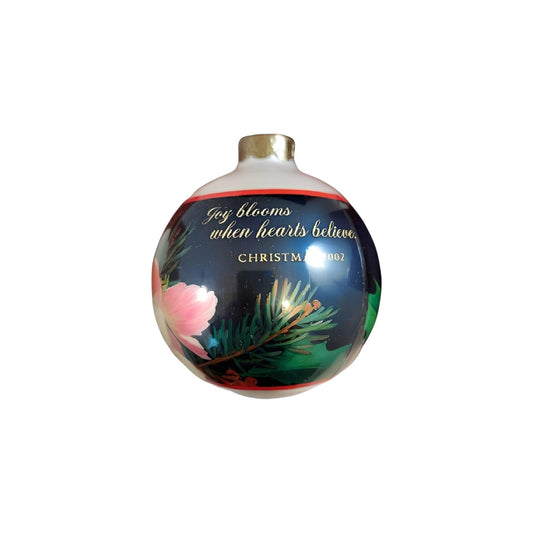 2002 Christmas Floral (Ball)