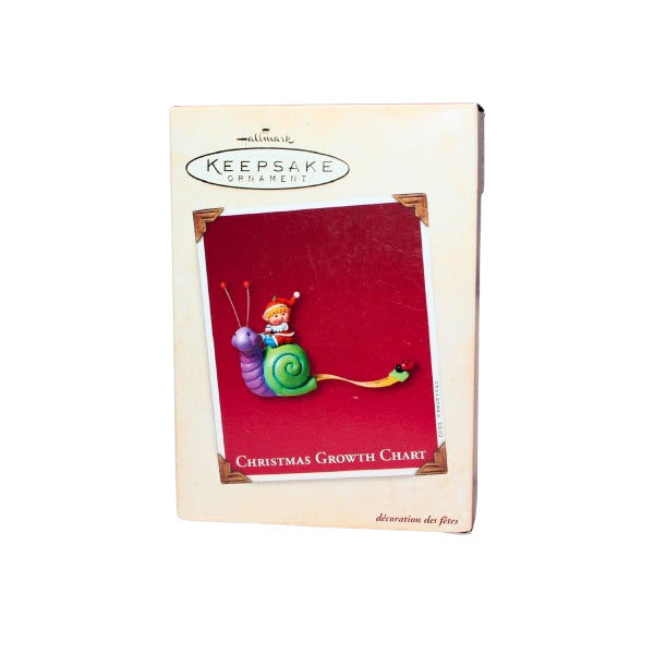 2002 Christmas Growth Chart Hallmark Ornament (Animal) QX8896