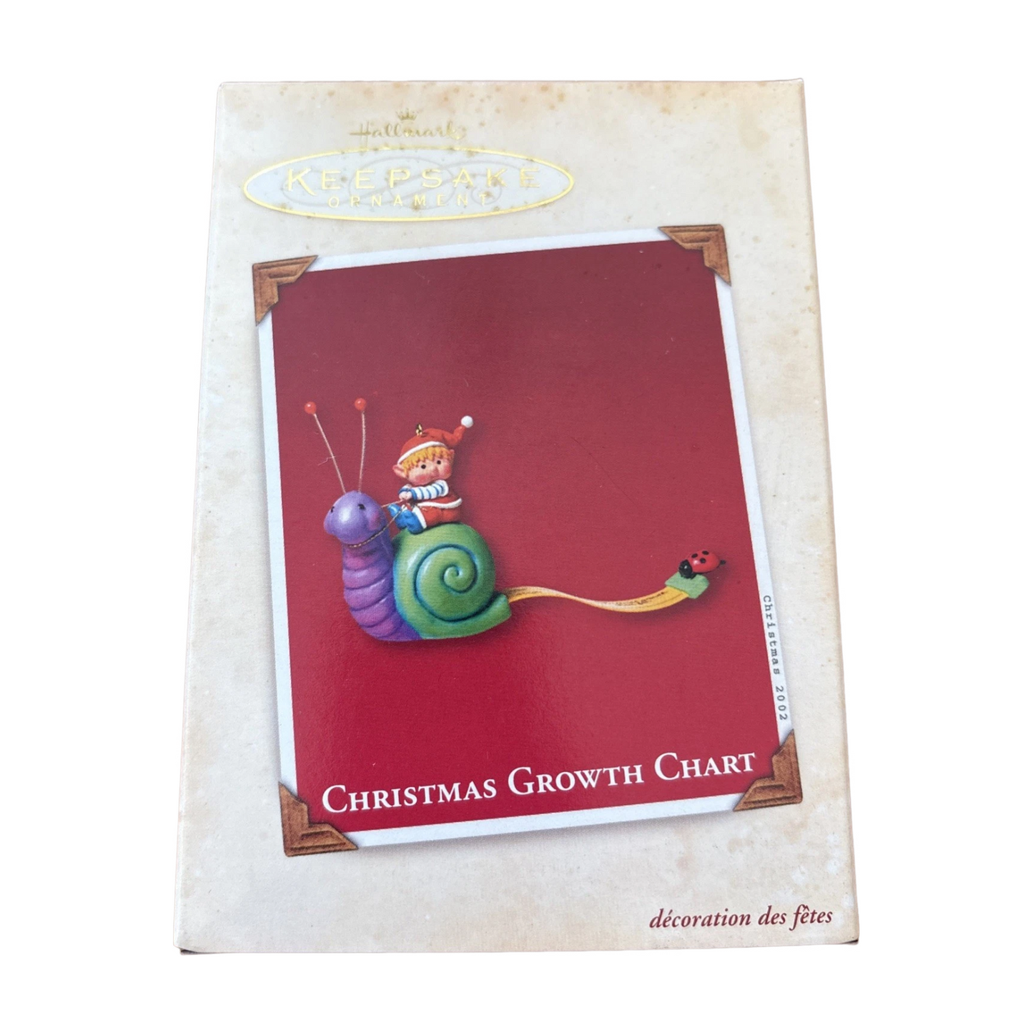2002 Christmas Growth Chart Hallmark Ornament (Animal) QX8896 Image2