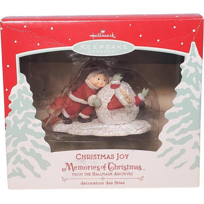 2002 Christmas Joy Hallmark Ornament (Memories of Christmas) QP1413