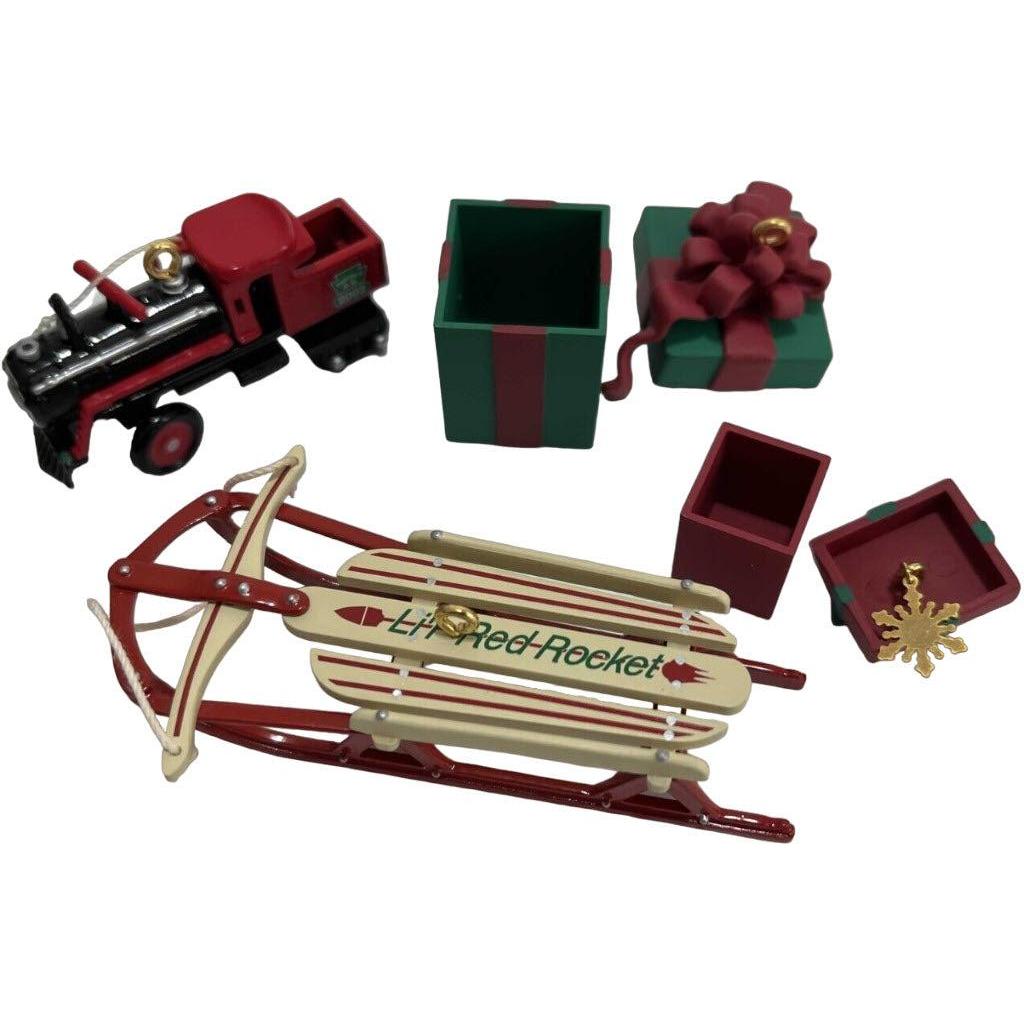 2002 Christmas Morning Treasures Hallmark Ornament (Santa's Big Night) QXI5346