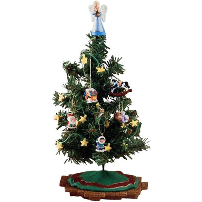 2002 Christmas Tree With Decoration Hallmark Ornament (Santa's Big Night) QX4476