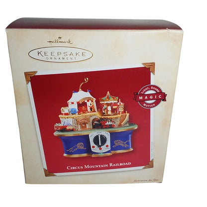 2002 Circus Mountain Railroad Hallmark Ornament (Magic Train) QLX7686