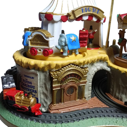 2002 Circus Mountain Railroad Hallmark Ornament (Magic Train) QLX7686