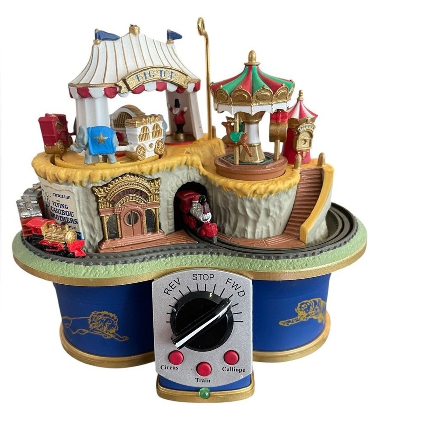 2002 Circus Mountain Railroad Hallmark Ornament (Magic Train) QLX7686