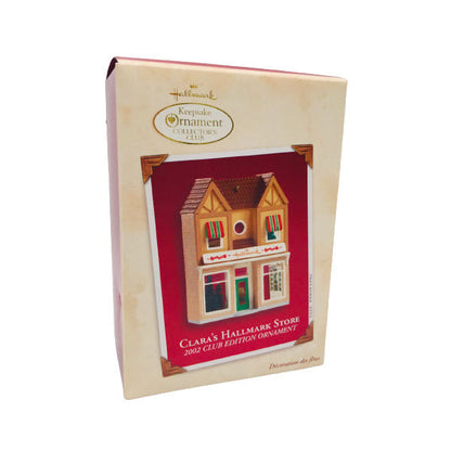 2002 Clara's Hallmark Store (Nostalgic Houses and Shops)