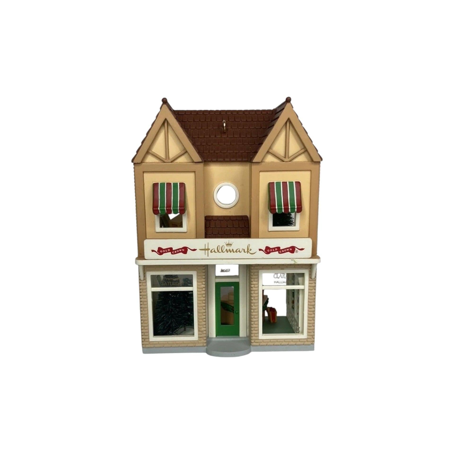 2002 Clara's Hallmark Store Hallmark Ornament (Nostalgic Houses and Shops) QXC4583 Image1