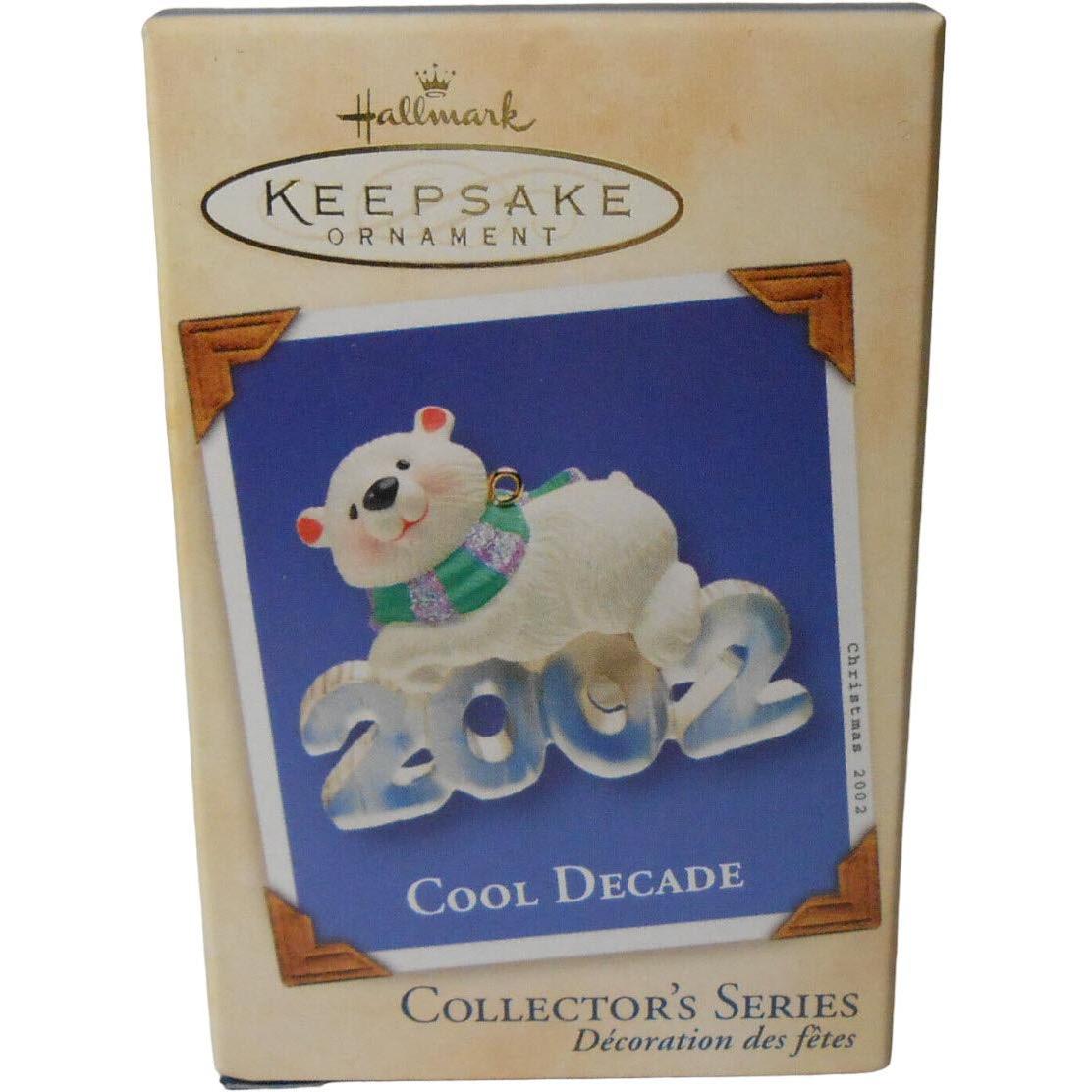 2002 Cool Decade #3 -Polar Bear Hallmark Ornament (Cool Decade) QX8016