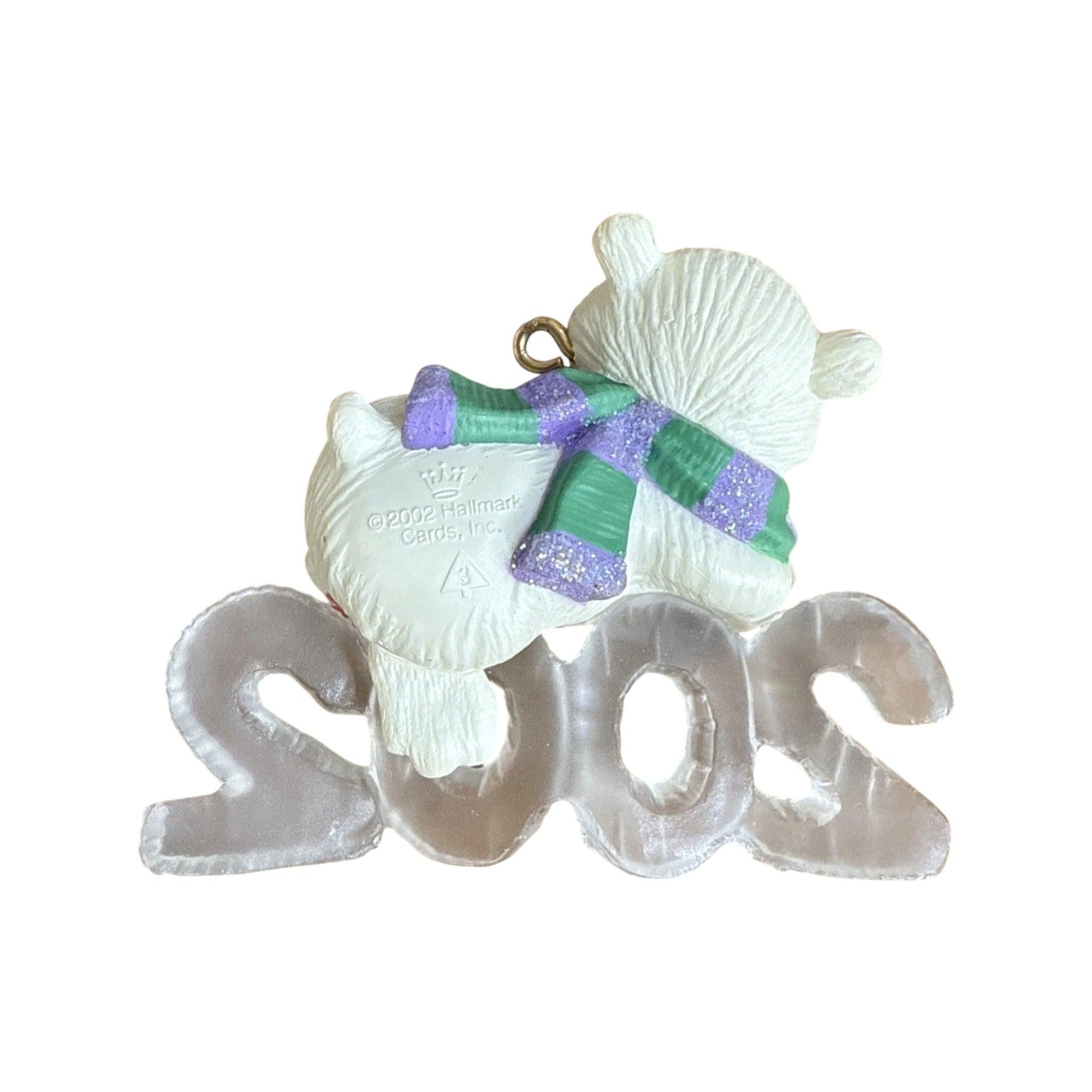 2002 Cool Decade #3 -Polar Bear Hallmark Ornament (Cool Decade) QX8016 Image4