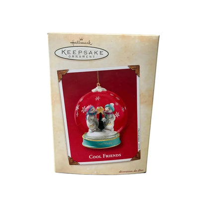 2002 Cool Friends Hallmark Ornament (Snowman) QX8706 Image2