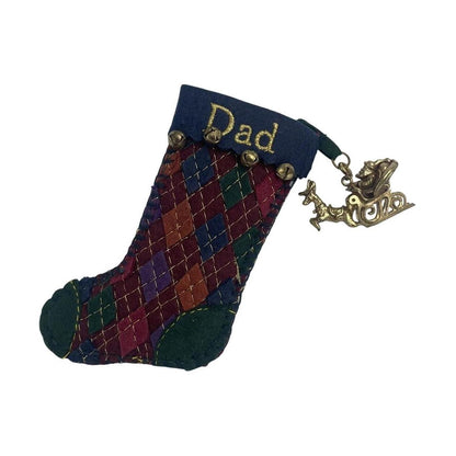 2002 Dad Hallmark Ornament (Stocking) QX8936 Image1