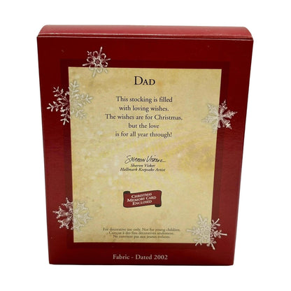 2002 Dad Hallmark Ornament (Stocking) QX8936 Image4