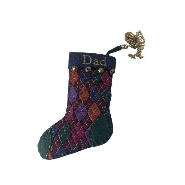 2002 Dad Hallmark Ornament (Stocking) QX8936