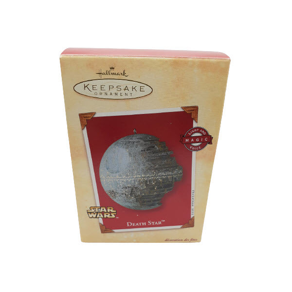 2002 Death Star Hallmark Ornament (Star Wars) QLX7656