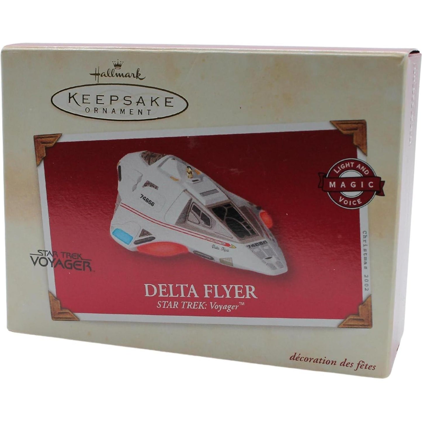2002 Delta Flyer Hallmark Ornament (Star Trek) QLX7663