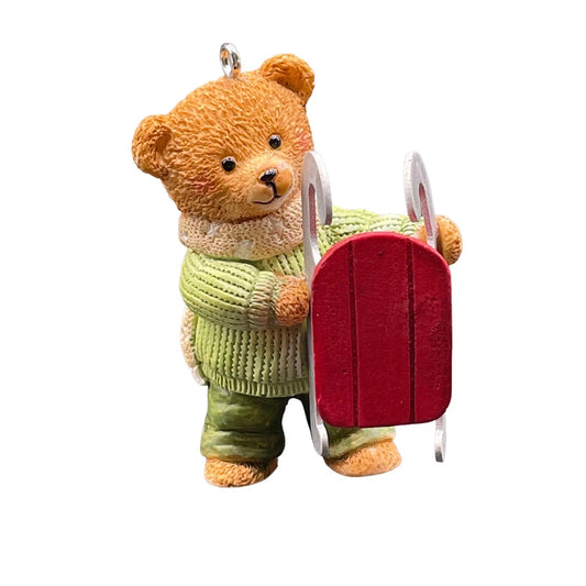 2002 Dexter Next Hallmark Ornament (Snow Cub Club) QRP4633