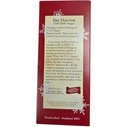 2002 Doctor Hallmark Ornament (Star Trek) QX8226