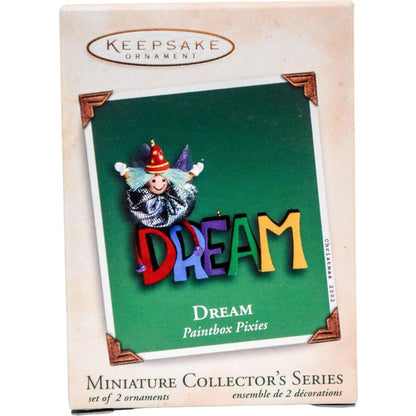 2002 Dream Hallmark Ornament (Paintbox Pixies) QXM4543