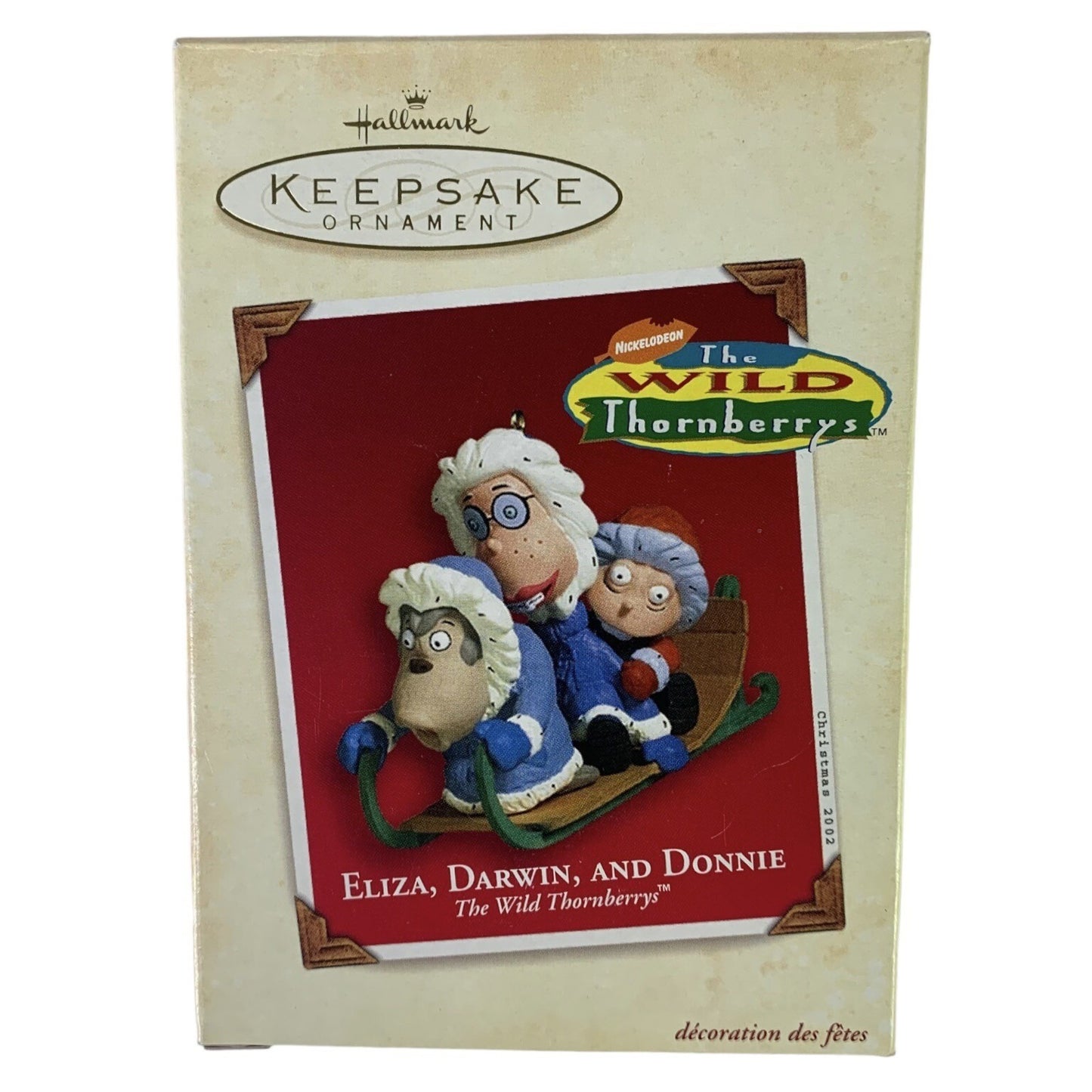 2002 Eliza, Darwin, and Donnie Hallmark Ornament (The Wild Thornberrys) QXI5263