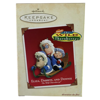2002 Eliza, Darwin, and Donnie Hallmark Ornament (The Wild Thornberrys) QXI5263