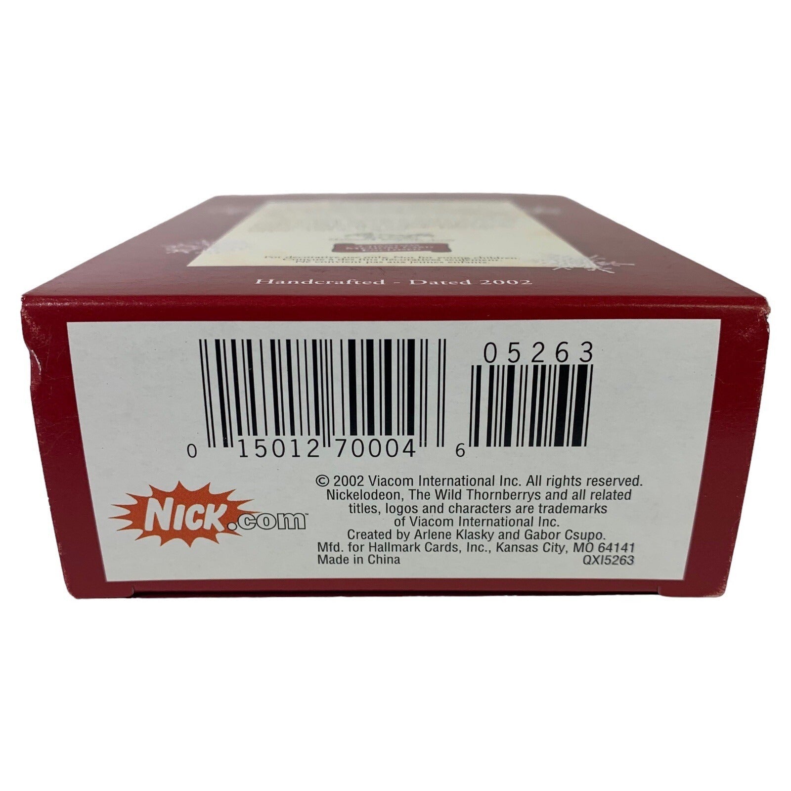 2002 Eliza, Darwin, and Donnie Hallmark Ornament (The Wild Thornberrys) QXI5263