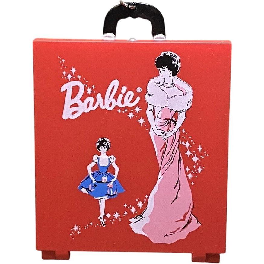 2002 Enchanted Evening Case & Barbie Hallmark Ornament (Barbie Cases) QXM4383