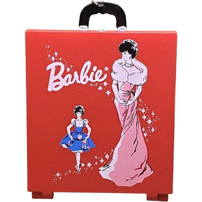 2002 Enchanted Evening Case & Barbie Hallmark Ornament (Barbie Cases) QXM4383