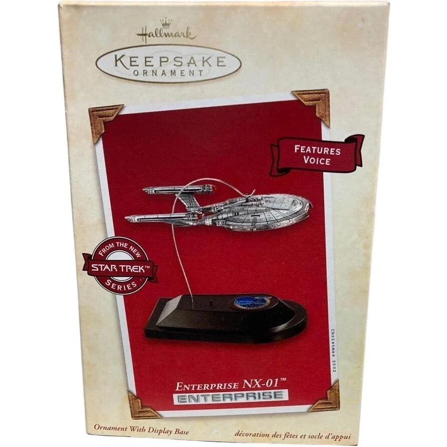 2002 Enterprise NX-01 Hallmark Ornament (Star Trek) QXI2943