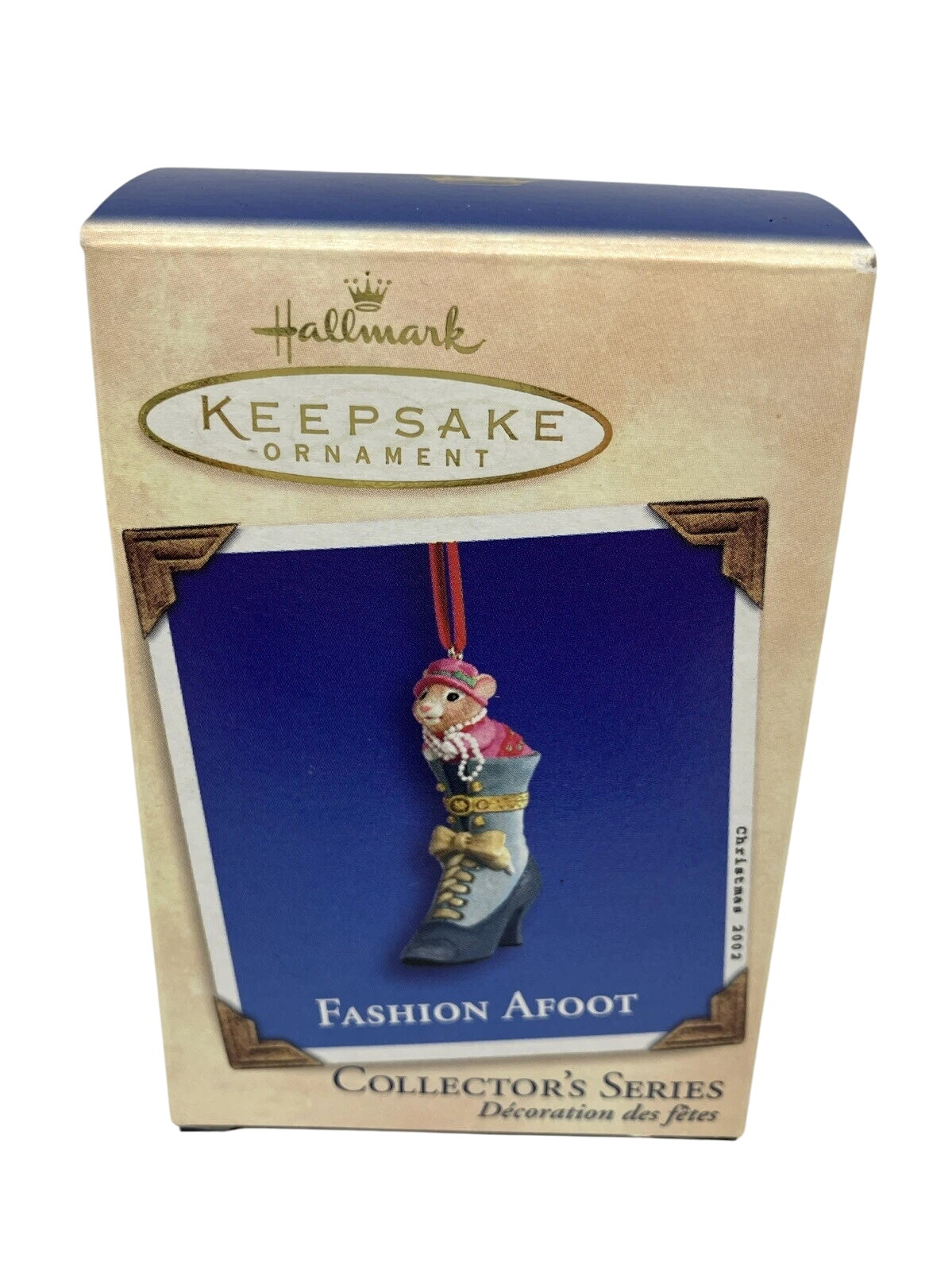2002 Fashion Afoot #3 Hallmark Ornament (Fashion Afoot) QX8116