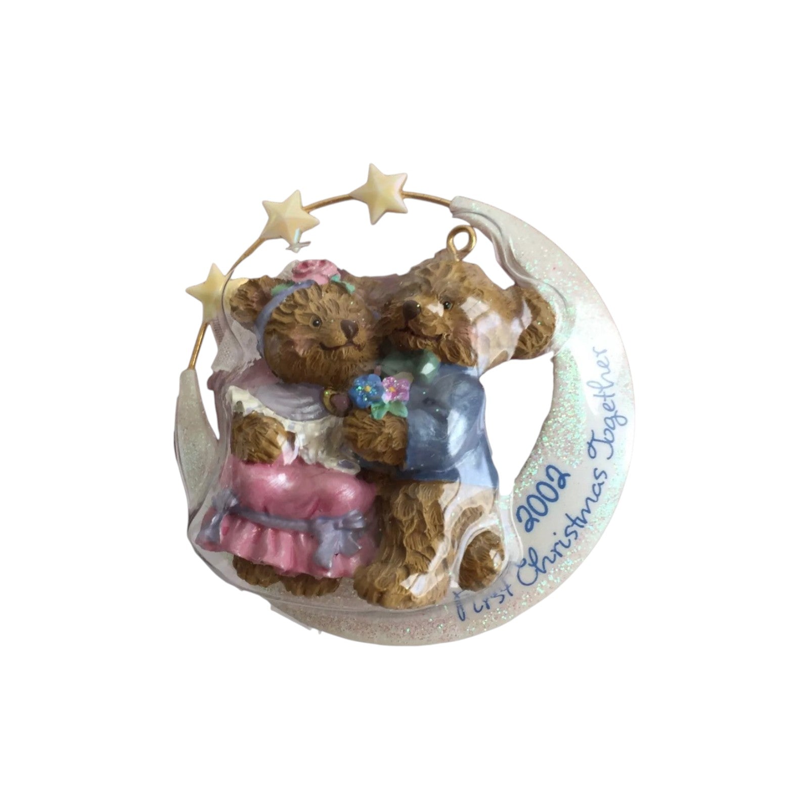 2002 First Christmas Together Carlton Cards Ornaments (Our First Christmas) CXOR-007G Image3