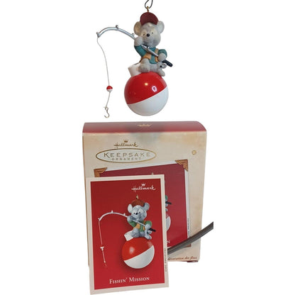 2002 Fishin' Mission Hallmark Ornament (Fishing) QX8736