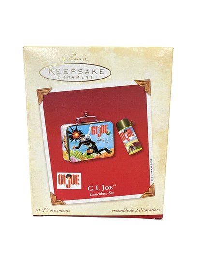 2002 G.I. Joe Lunch Box Set Hallmark Ornament (G.I. Joe) QX8286