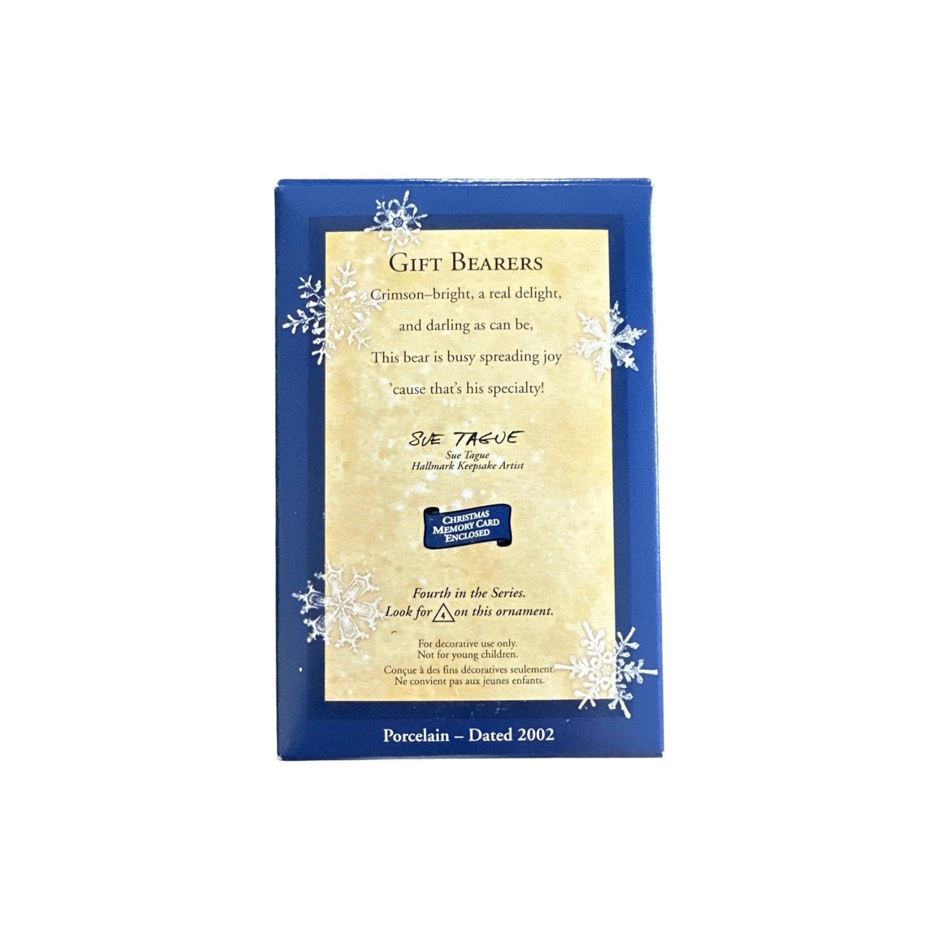 2002 Gift Bearers Hallmark Ornament (Gift Bearers) QX8883 Image5
