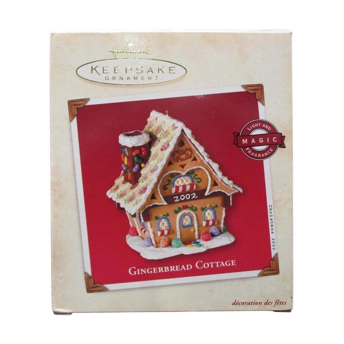 2002 Gingerbread Cottage Hallmark Ornament (Gingerbread) QLX7683 Image2