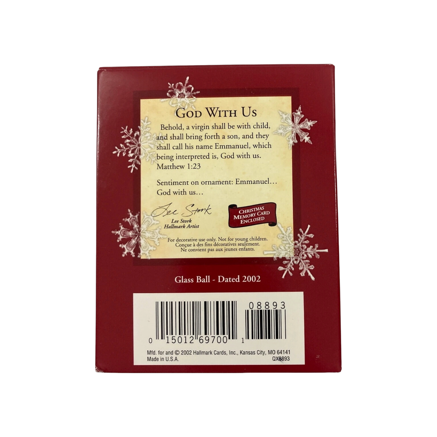 2002 God With Us (Ball)