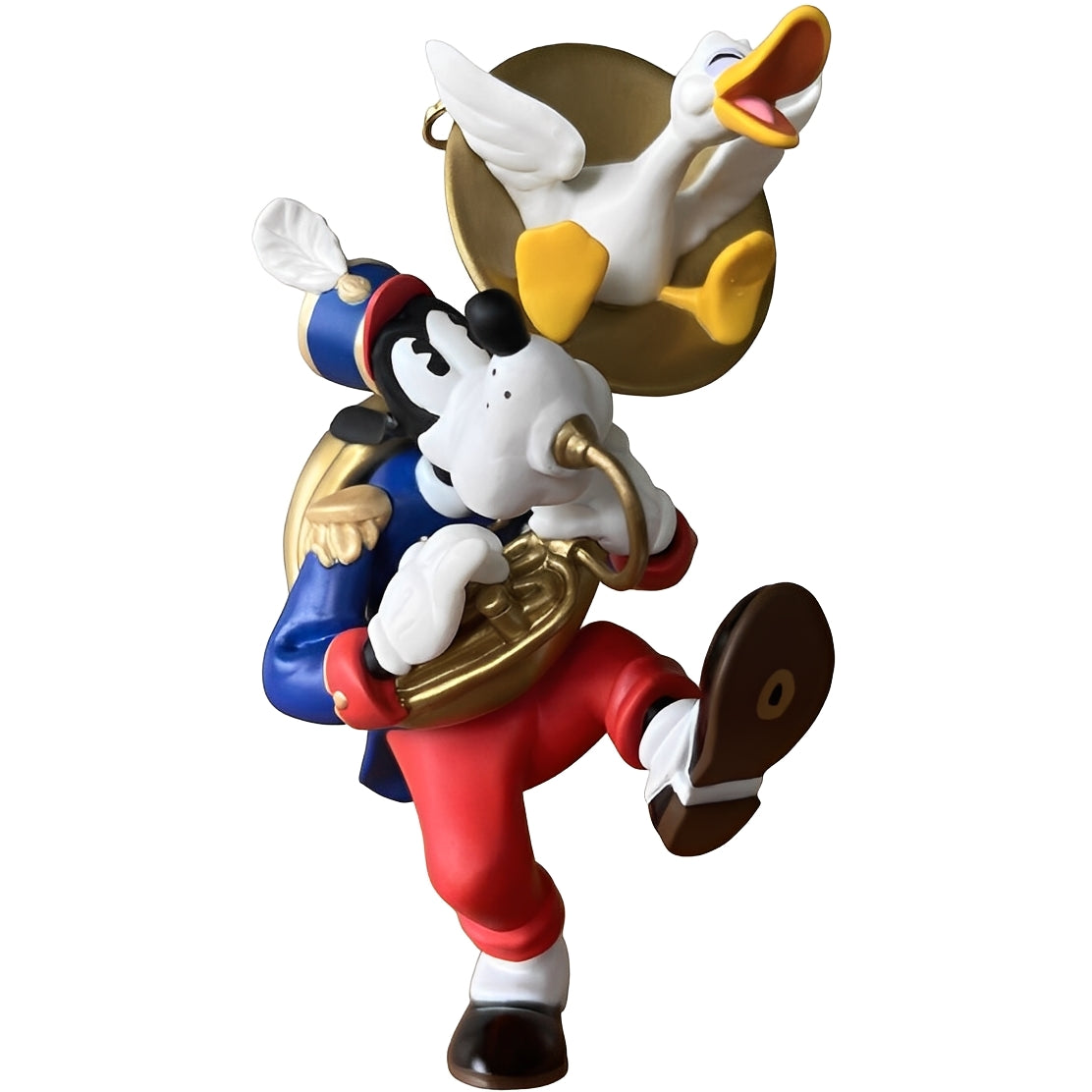 2002 Goofy Toots the Tuba Hallmark Ornament (Mickey's Holiday Parade) QXD4903