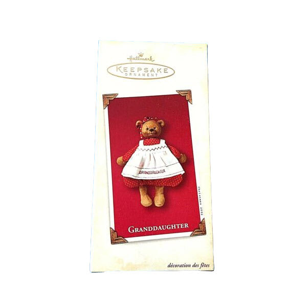 2002 Granddaugheter Hallmark Ornament (GrandDaughter) QX8663