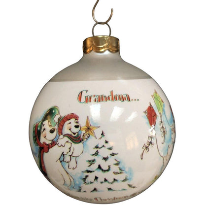2002 Grandma Hallmark Ornament (Blown Glass) QX8676