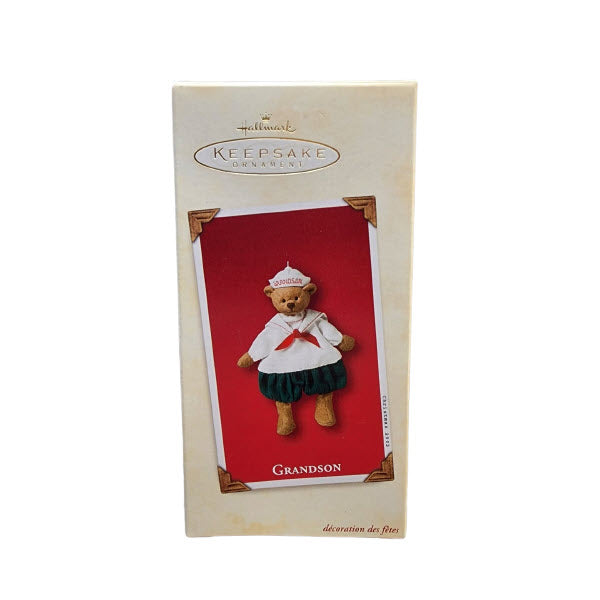 2002 GrandSon Hallmark Ornament (GrandSon) QX8666