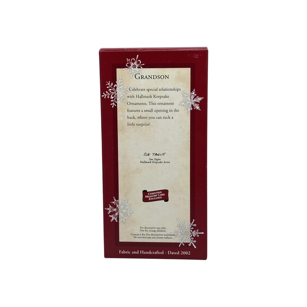 2002 GrandSon Hallmark Ornament (GrandSon) QX8666 Image5