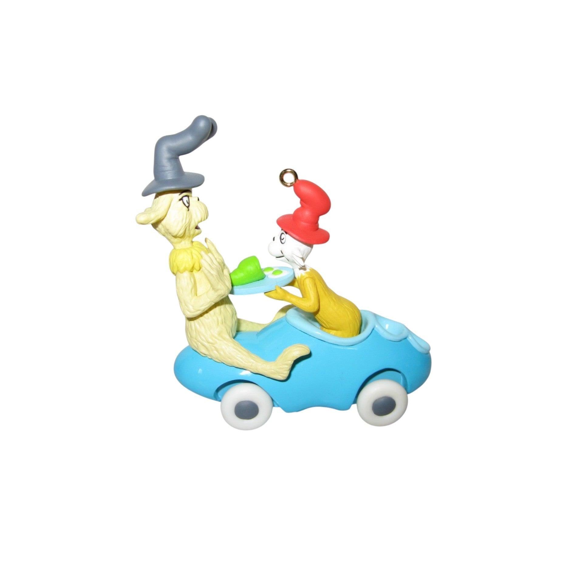 2002 Green Eggs and Ham Hallmark Ornament (Dr. Seuss) QX8083 Image1