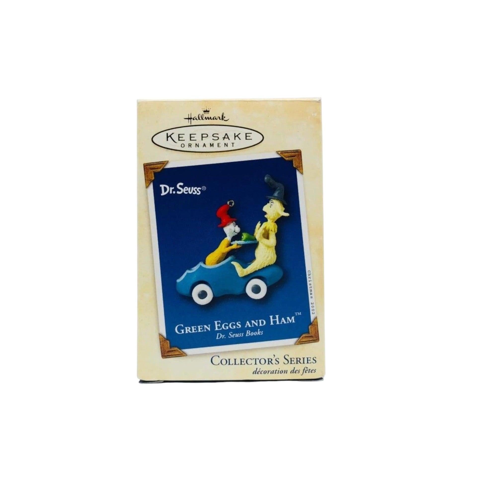 2002 Green Eggs and Ham Hallmark Ornament (Dr. Seuss) QX8083 Image2