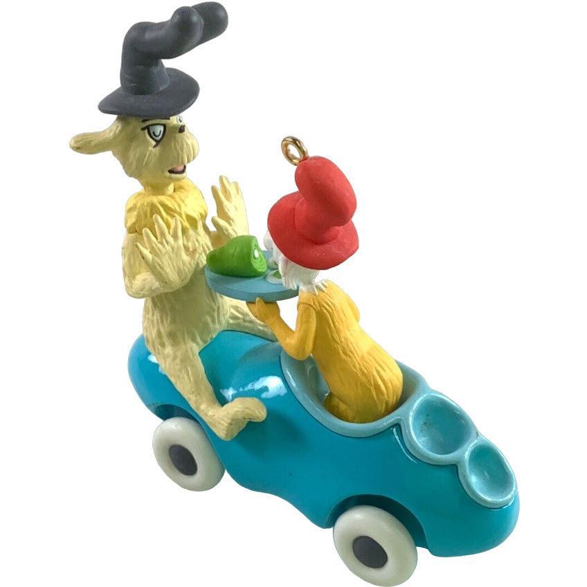 2002 Green Eggs and Ham Hallmark Ornament (Dr. Seuss) QX8083