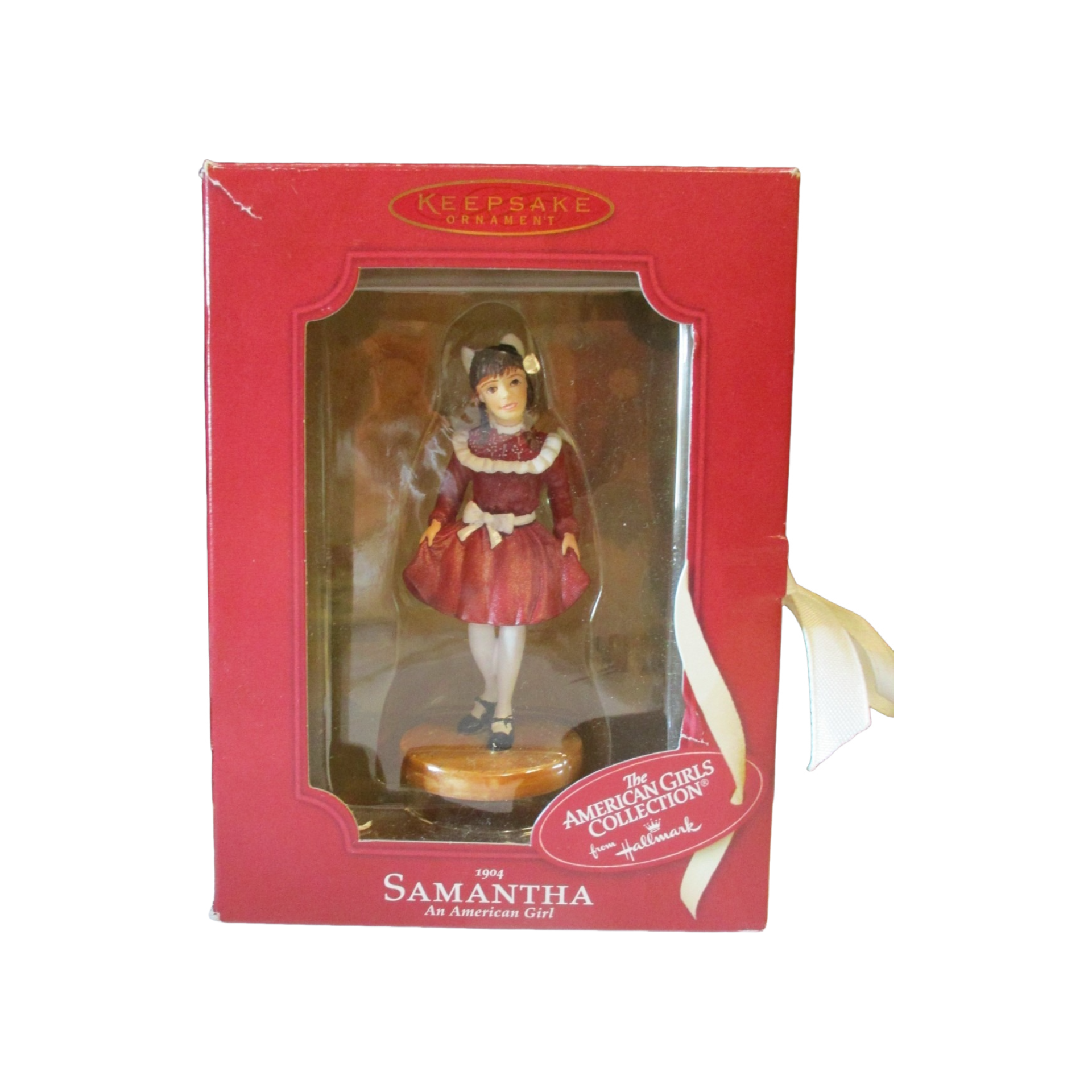2002 Hallmark Ornament (1904) Samantha an American Girl Hallmark Ornament (The American Girls Collection) QAC6410 Image2
