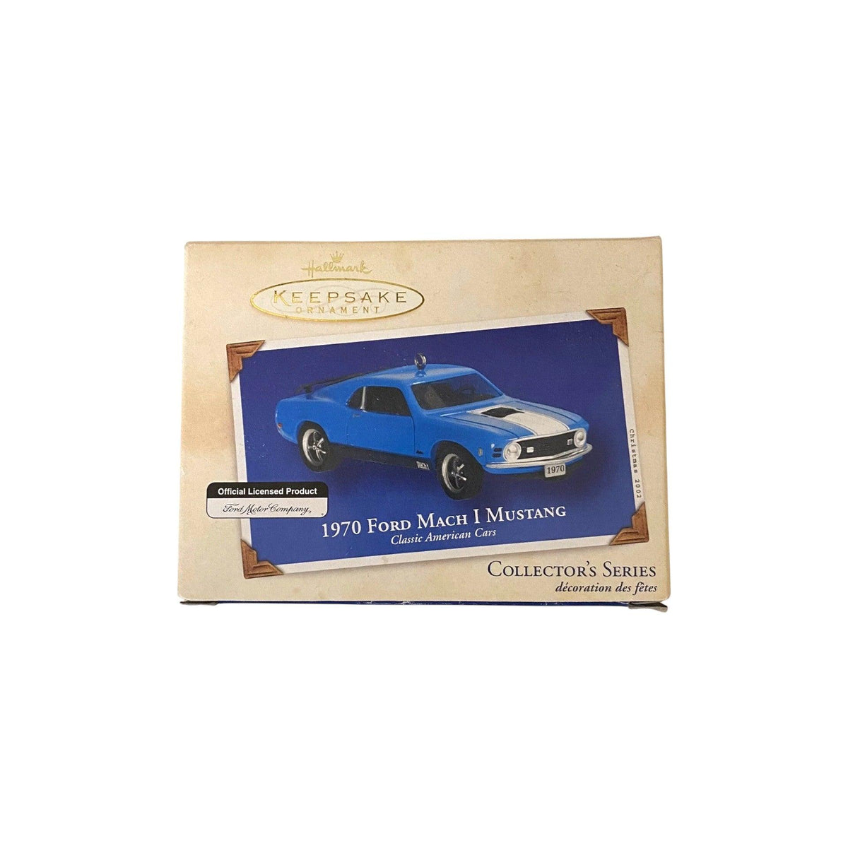 2002 Hallmark Ornament (1970) Ford Mach I Mustang Hallmark Ornament (Classics American Cars) QX8073 Image2